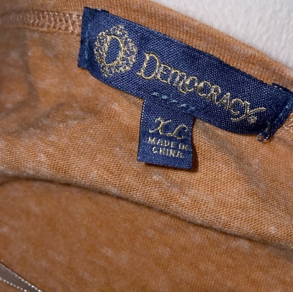 Democracy Bohemian Blouse Women’s XL - Picture 4 of 5